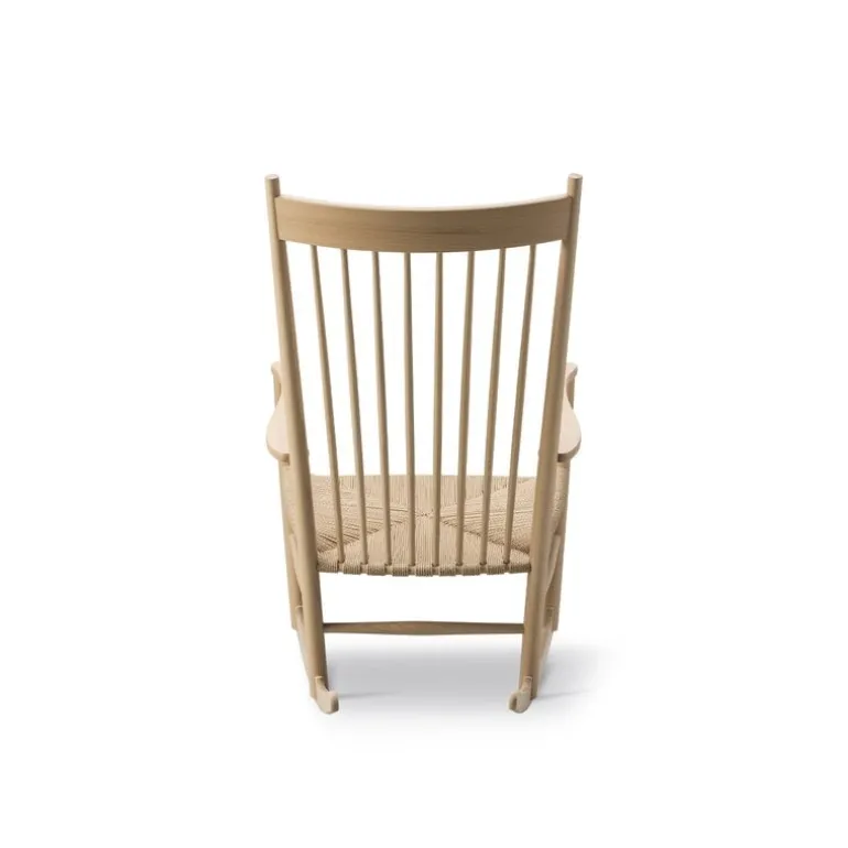 Fredericia J16 rocking chair, soaped oak