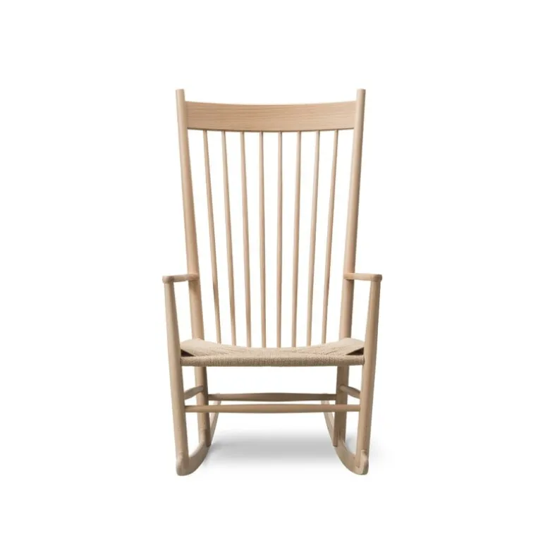 Fredericia J16 rocking chair, soaped oak