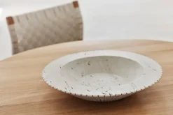 Fredericia Locus bowl, 40 cm, travertine