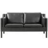 Fredericia Mogensen 2212 sofa, black