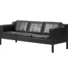 Fredericia Mogensen 2213 sofa, black