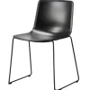 Fredericia Pato chair, sled base, black