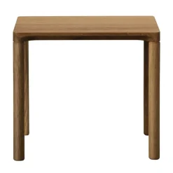 Fredericia Piloti coffee table, 39 x 31 cm, smoked oak