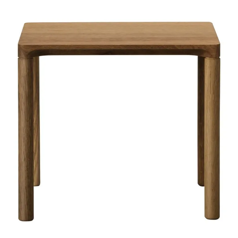 Fredericia Piloti coffee table, 39 x 31 cm, smoked oak