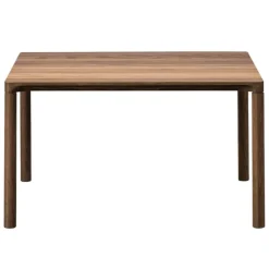 Fredericia Piloti coffee table, 63 x 63 cm, smoked oak