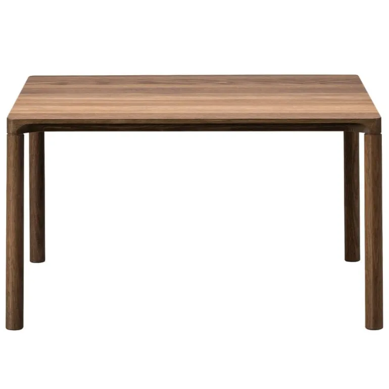 Fredericia Piloti coffee table, 63 x 63 cm, smoked oak