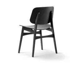 Fredericia Søborg chair 3050, wood base, black oak