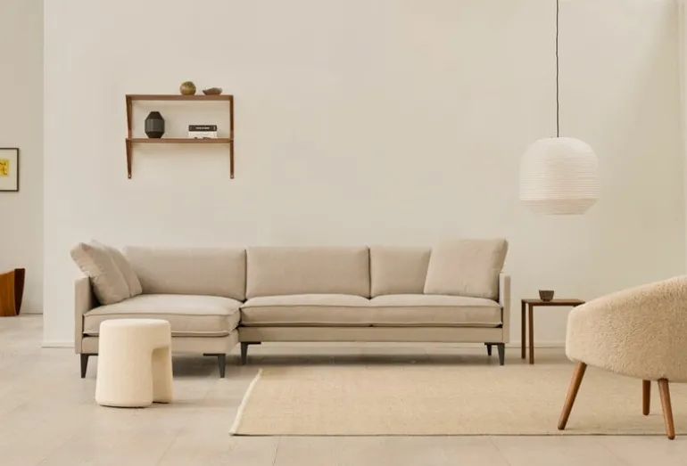 Fredericia Sequoia pouf, Barnum 24 Lana