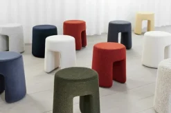 Fredericia Sequoia pouf, Barnum 24 Lana