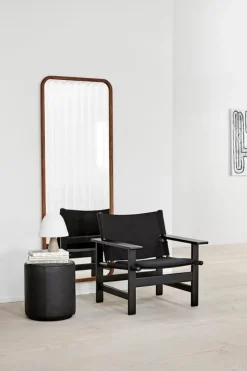Fredericia Silhouette mirror, 70 x 180 cm, oiled walnut