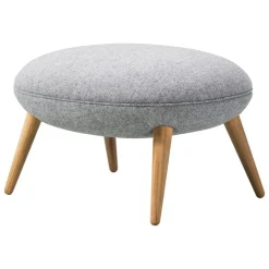 Fredericia Swoon ottoman, Hallingdal 130 - oiled oak