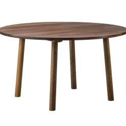 Fredericia Taro dining table, round 120 cm, smoked oak