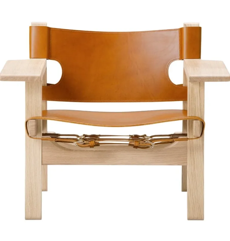 Fredericia The Spanish Chair, cognac leather - soaped oak