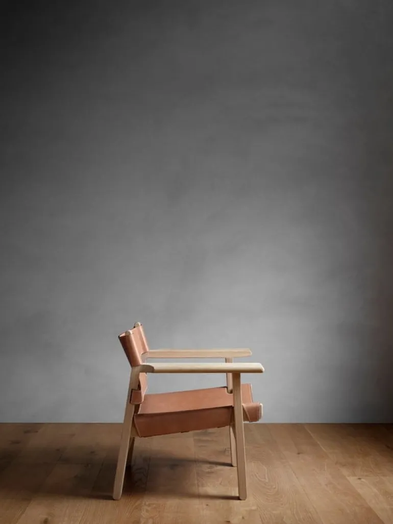 Fredericia The Spanish Chair, cognac leather - soaped oak