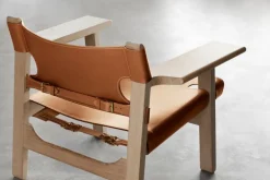 Fredericia The Spanish Chair, cognac leather - soaped oak