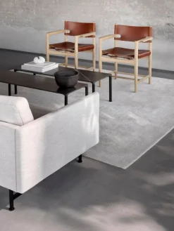 Fredericia The Spanish Dining Chair with armrests, cognac leather - oiled o