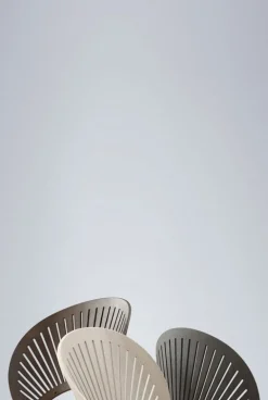 Fredericia Trinidad chair, lacquered oak - chrome