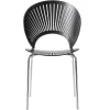 Fredericia Trinidad chair, black ash - chrome
