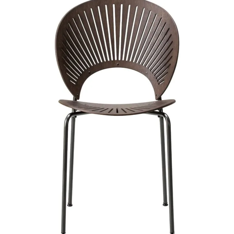 Fredericia Trinidad chair, smoked oak - flint