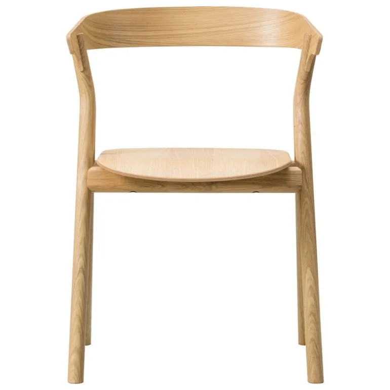 Fredericia Yksi chair, lacquered oak