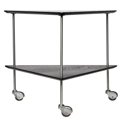 Fritz Hansen AJ Trolley, black ash
