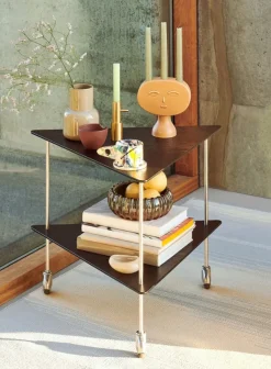 Fritz Hansen AJ Trolley, black ash