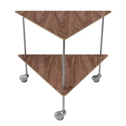 Fritz Hansen AJ Trolley, walnut