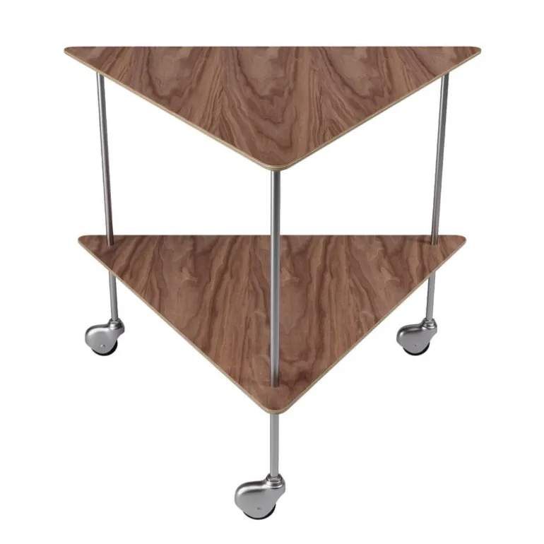 Fritz Hansen AJ Trolley, walnut