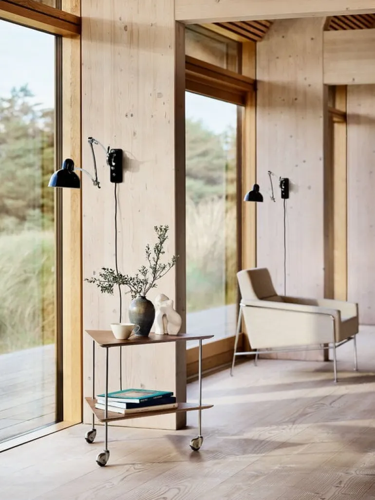 Fritz Hansen AJ Trolley, walnut