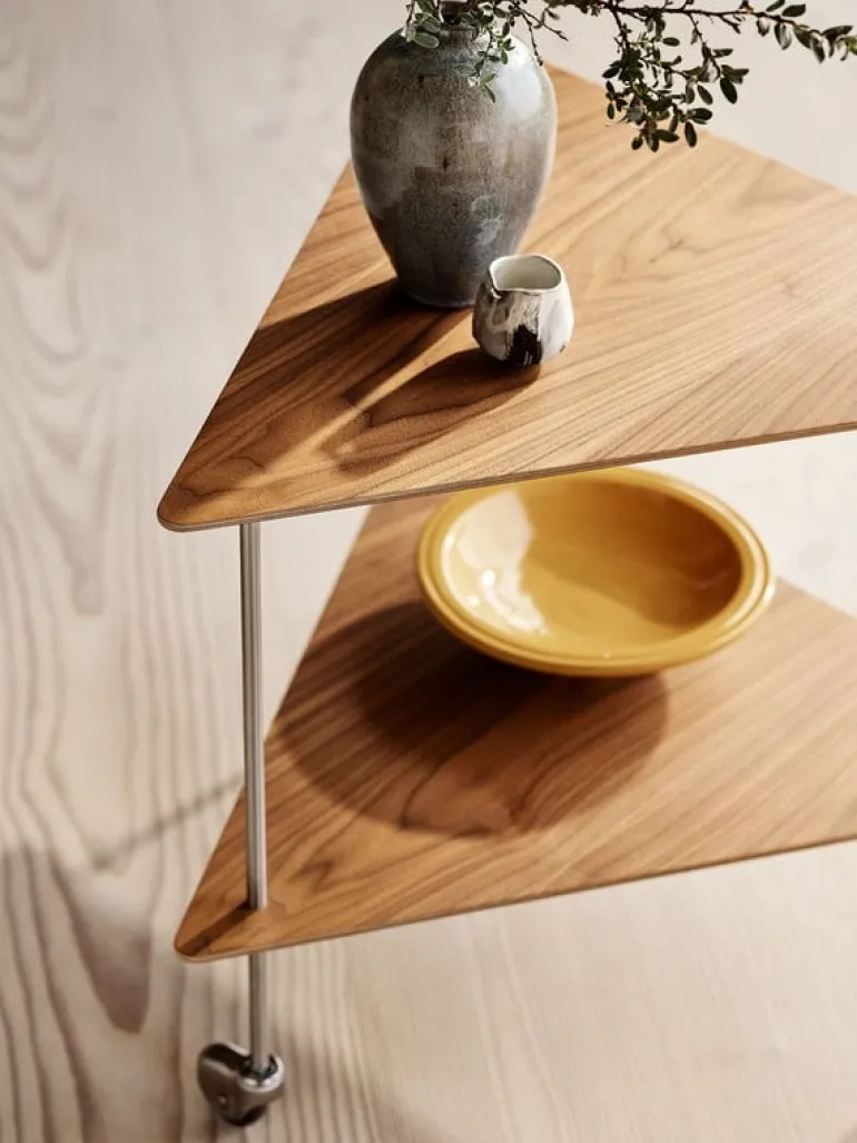 Fritz Hansen AJ Trolley, walnut