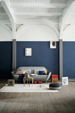 Fritz Hansen CM Pouf, small, dark grey