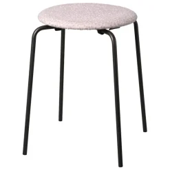 Fritz Hansen Dot stool, white - purple - graphite