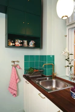 Fritz Hansen Happy Hook, green grey