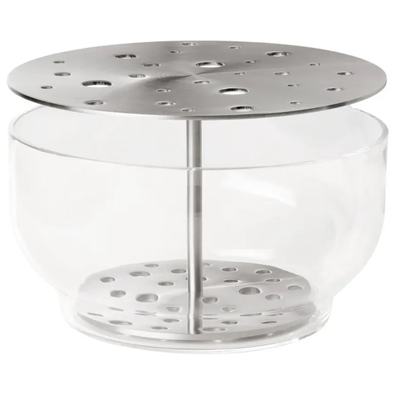 Fritz Hansen Ikebana vase, large, steel