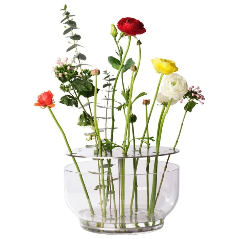 Fritz Hansen Ikebana vase, large, steel