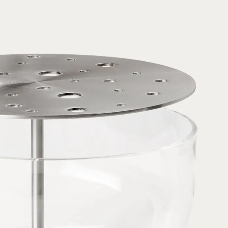 Fritz Hansen Ikebana vase, large, steel