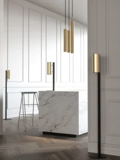 Frost Nova2 floor dispenser stand, matt black