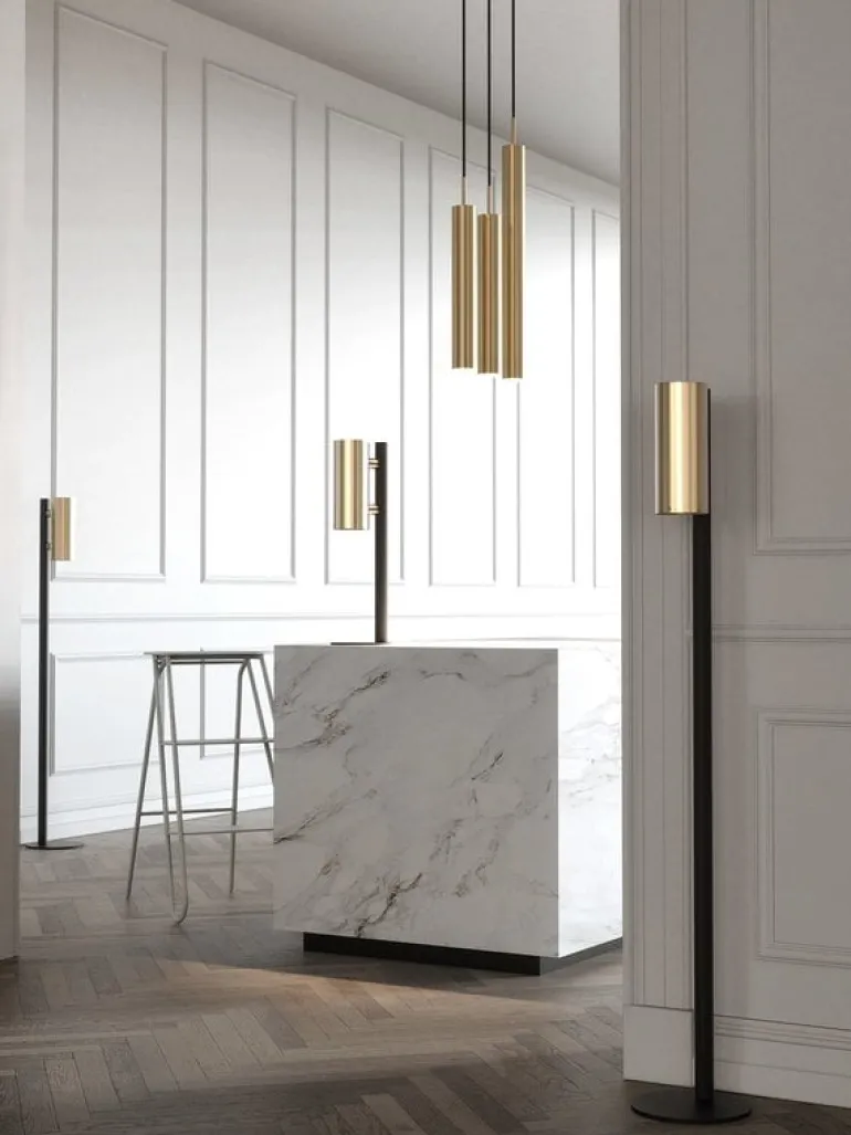 Frost Nova2 floor dispenser stand, matt black