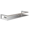 Frost Nova2 shower shelf 4, brushed steel