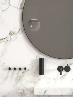 Frost Nova2 soap dispenser 3, wall-mounted, black