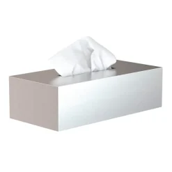 Frost Nova2 tissue box, brushed steel