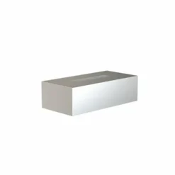 Frost Nova2 tissue box, brushed steel