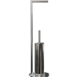 Frost Nova2 toilet brush 8, combi, polished steel