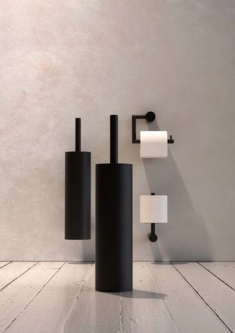 Frost Nova2 toilet paper holder 1, black