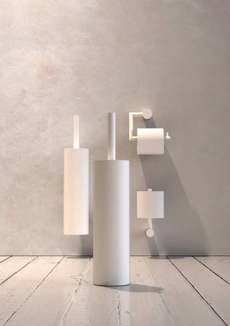 Frost Nova2 toilet paper holder 1, white