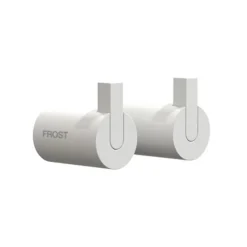 Frost Nova2 wall hook 6, set of 2, white