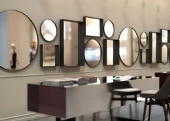 Frost Unu mirror 4133, 40 x 60 cm, black