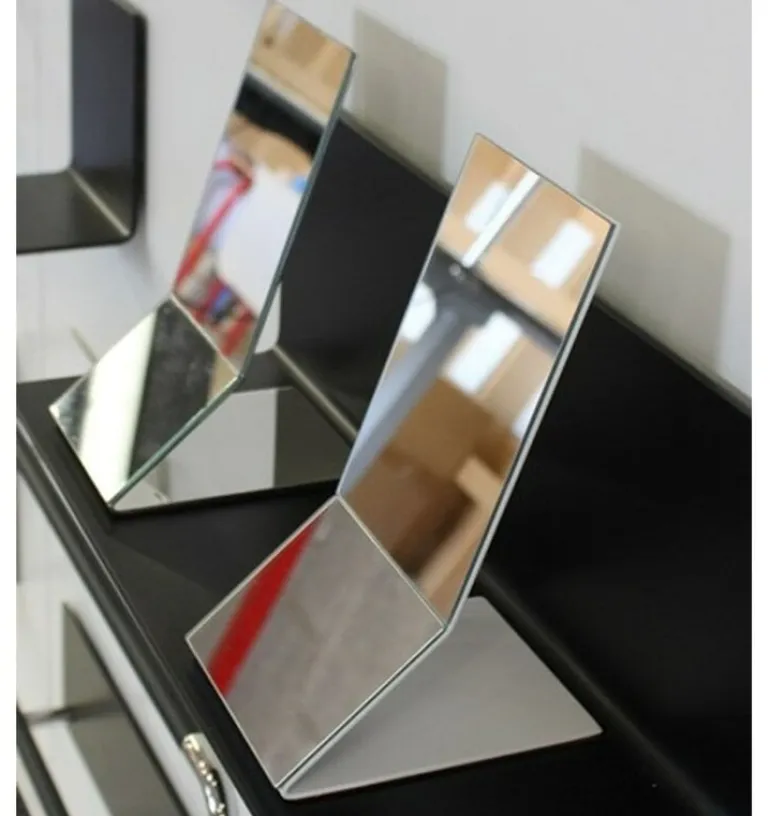 Frost Unu table mirror, white