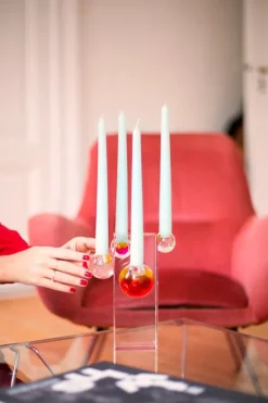 Fundamental Berlin Drops candelabra