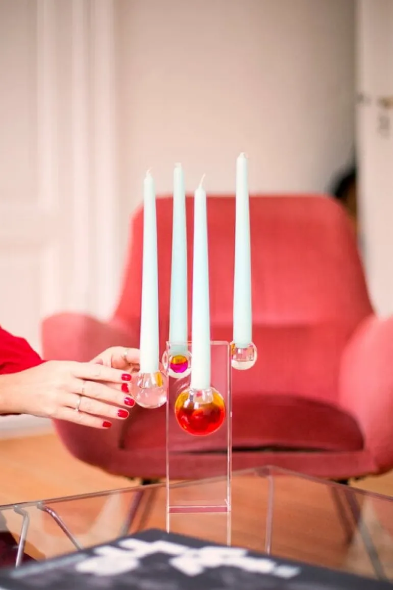 Fundamental Berlin Drops candelabra